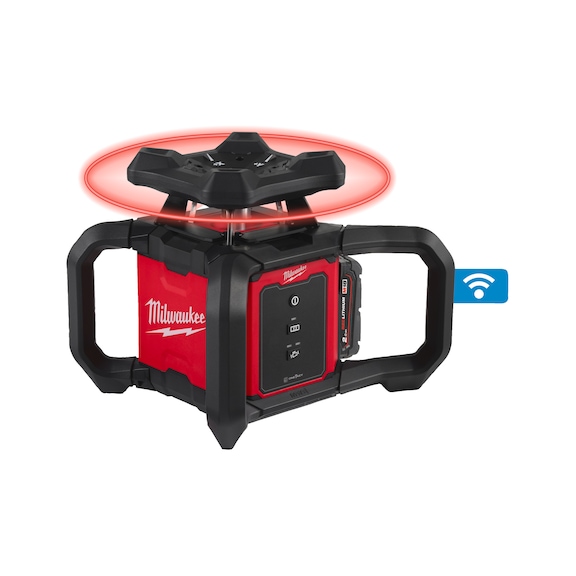MILWAUKEE Rotary laser M18RLOH600-201C 7-piece 4933493191 - Rotating laser