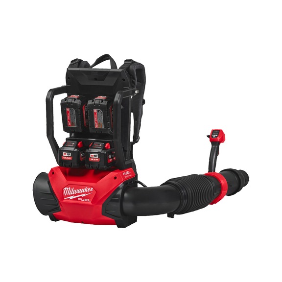MILWAUKEE Cordless backpack blower M18F2BPB-124 6-piece 4933493213 - Leaf vacuum (battery)