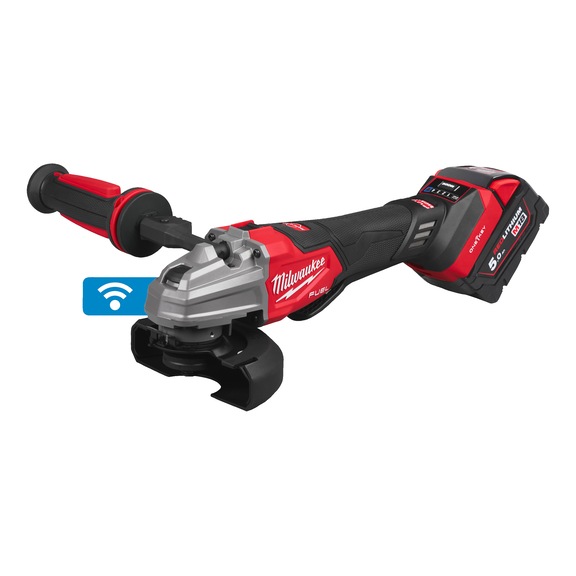 MILWAUKEE Angle grinder M18FSAGSVO125X-502X 5-piece 4933493553 - Angle grinder (battery)