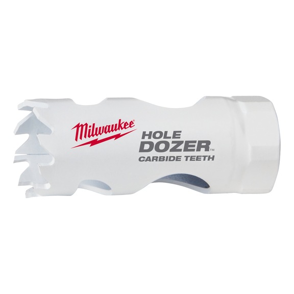 MILWAUKEE Hole saw carbide-tipped 22 mm 1 piece 49560704 - Hole saw (non-detachable cutting edges)