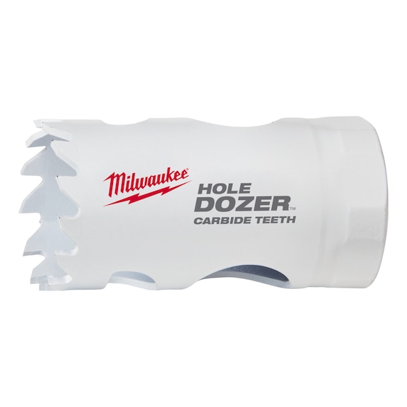 MILWAUKEE Hole saw carbide-tipped 29 mm 1 piece 49560708 - Hole saw (non-detachable cutting edges)