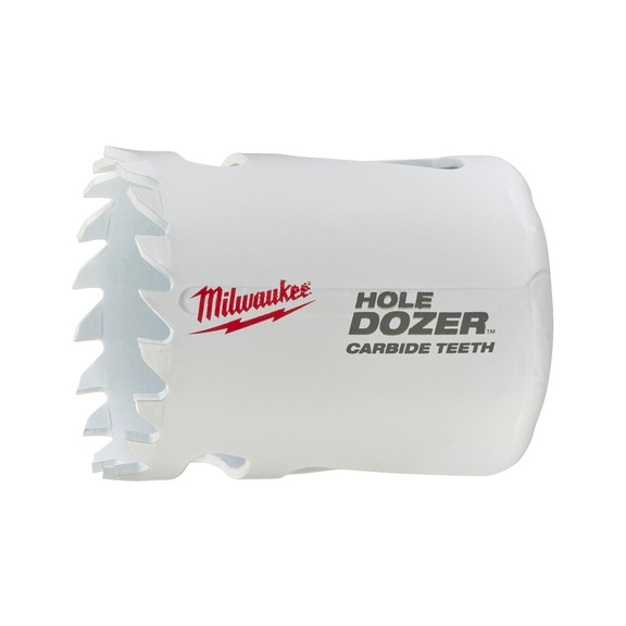 MILWAUKEE Hole saw carbide-tipped 38 mm 1 piece 49560713 - Hole saw (non-detachable cutting edges)