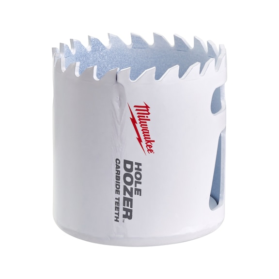 MILWAUKEE Hole saw carbide-tipped 48 mm 1 piece 49560719 - Hole saw (non-detachable cutting edges)