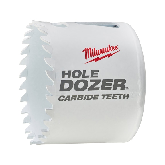 MILWAUKEE Hole saw carbide-tipped 60 mm 1 piece 49560726 - Hole saw (non-detachable cutting edges)