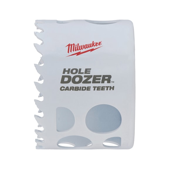 MILWAUKEE Hole saw carbide-tipped 65 mm Hole Dozer 49560728 - Hole saw (non-detachable cutting edges)