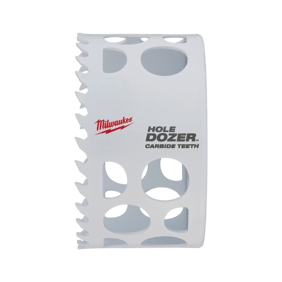 MILWAUKEE Hole saw carbide-tipped 83 mm Hole Dozer 49560736 - Hole saw (non-detachable cutting edges)