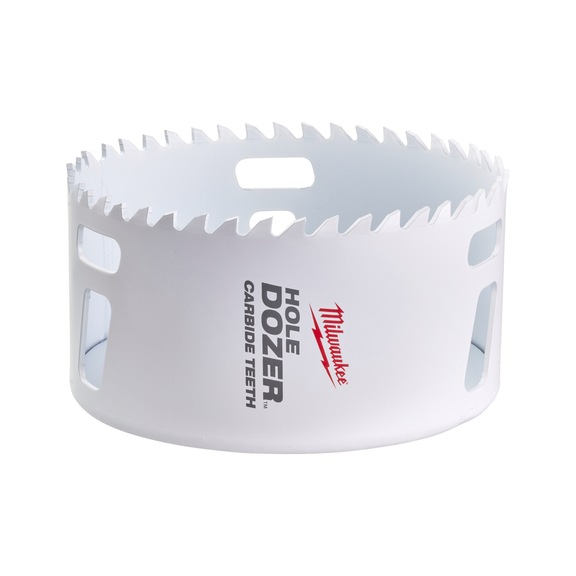 MILWAUKEE Hole saw carbide-tipped 92 mm 1 piece 49560739 - Hole saw (non-detachable cutting edges)