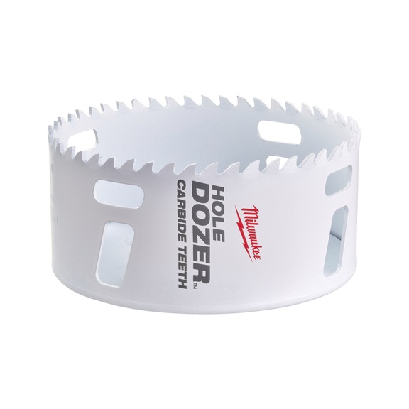 MILWAUKEE Hole saw carbide-tipped 102 mm 1 piece 49560742 - Hole saw (non-detachable cutting edges)