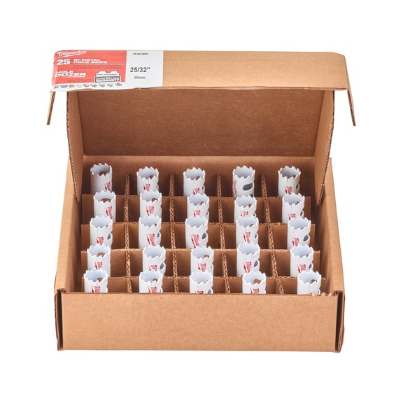 MILWAUKEE Hole saw bi-metal 20 mm Hole Dozer 49565091 - Hole saw (non-detachable cutting edges)