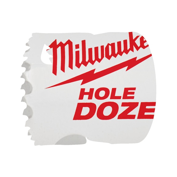 MILWAUKEE Hole saw bi-metal 25 mm Hole Dozer 49565110 - Hole saw (non-detachable cutting edges)
