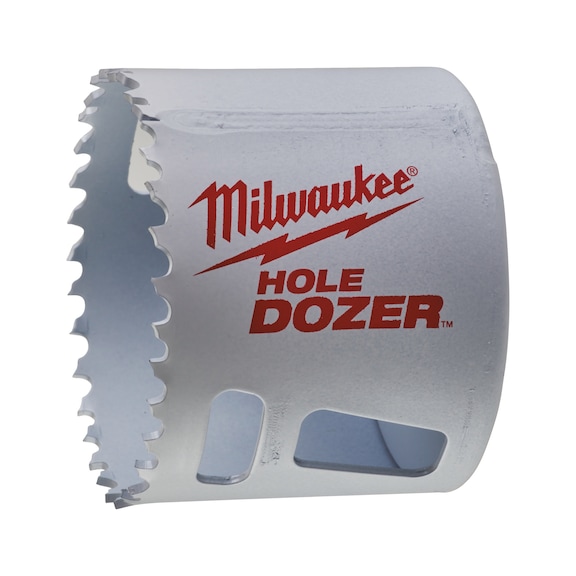 MILWAUKEE Hole saw bi-metal 60 mm Hole Dozer 49565169 - Hole saw (non-detachable cutting edges)