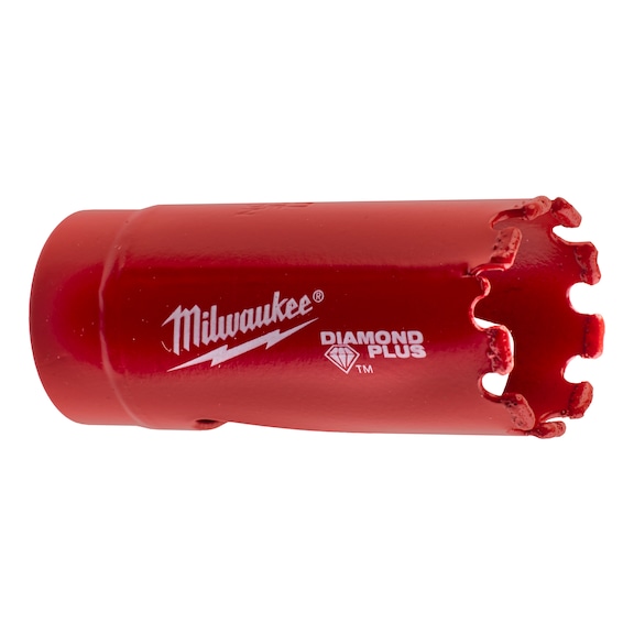 MILWAUKEE Hole saw H Saw Dmd 22 mm 1 piece 49565605 - Hole saw (non-detachable cutting edges)