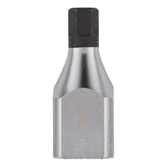 MILWAUKEE bit socket 10 mm hexagon socket 1/2 inch 4932480848 - Socket spanner