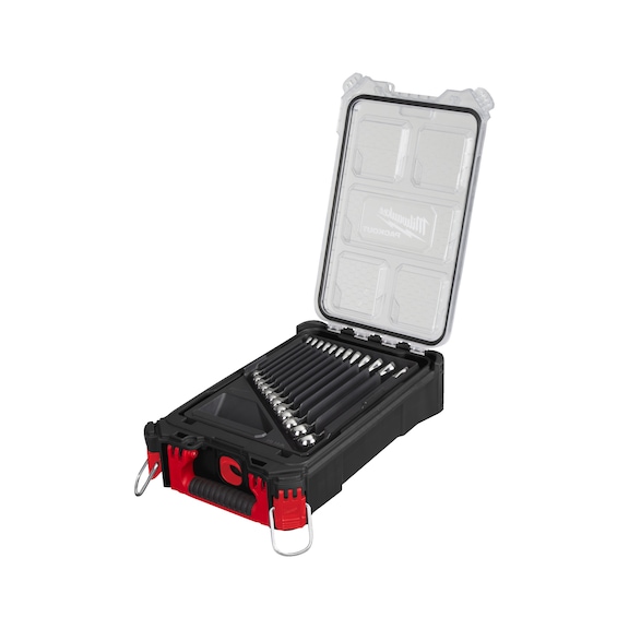 MILWAUKEE Ringmaulschlüssel MaxBite-Set 15 4932498141 - Ringmaulschlüsselsatz