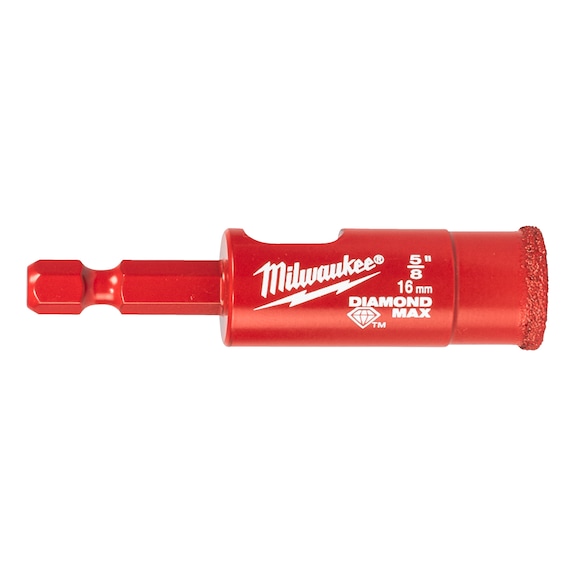 MILWAUKEE Diamond drill 1/4 inch Hex 16 mm 4932498347 - Drill for mineral material (not specified)