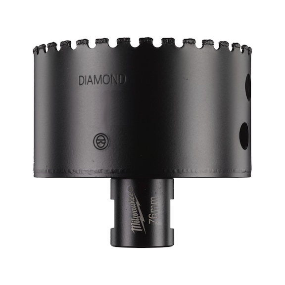 MILWAUKEE Diamond drill bit M14 76 mm 4932498363 - Drill for mineral material (not specified)