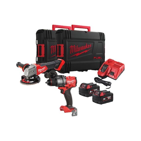 MILWAUKEE Powerpack M18FPP2E3-502XEU FUEL 4933492516 - Power tool set