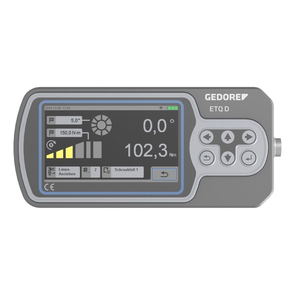 GEDORE E-torc Q R display unit with scanner 3035174 - Torque wrench