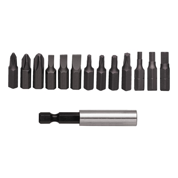 GEDORE RED Bit-Box 1/4 Zoll PH+SL+TX+6-kant+Bithalter 14-teilig 3301347 - Bit-Satz