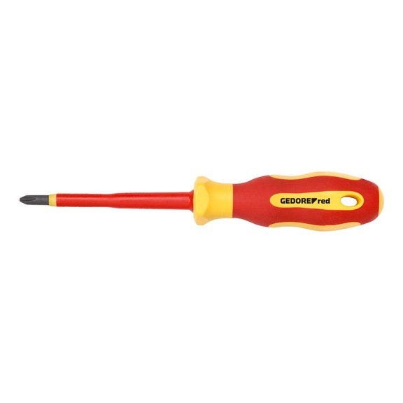 GEDORE RED VDE screwdriver PZ1 80 mm 3301406 - Phillips screwdriver