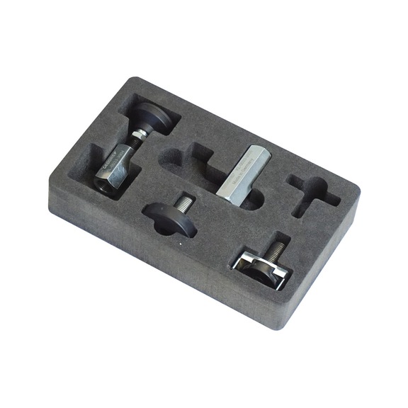 GEDORE AUTOMOTIVE Niederhalter-Satz Quer- und Raumlenker 5-teilig 3275205 - Handwerkzeug (Sonstiges)