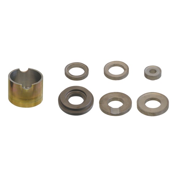 GEDORE AUTOMOTIVE wheel bearing tool set Mercedes W639 7-piece 2362619 - Hand tools (other)