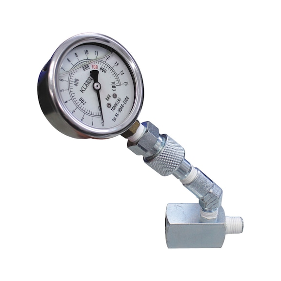 GEDORE AUTOMOTIVE pressure gauge for KL-0040-2200 1/4 inch NPT 2369818 - Pressure gauge (hand tool)