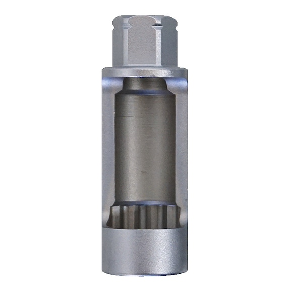 GEDORE AUTOMOTIVE Socket wrench bit 12-edge open SW22 3456234 - Socket wrench socket (hexagon)