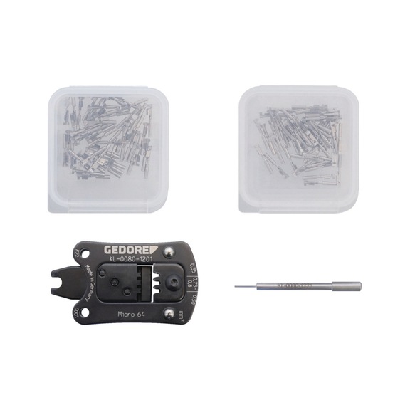 GEDORE AUTOMOTIVE supplementary set Micro 64 52-piece 3448169 - Hand tools (other)