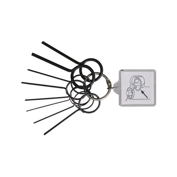 GEDORE AUTOMOTIVE Locking pin set 0.8 - 2.6 mm 2645580 - Hand tools (other)