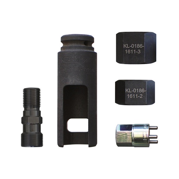 GEDORE AUTOMOTIVE Supplementary set Denso injector M20x1 5-piece 3420175 - Hand tools (other)