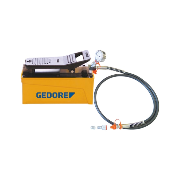 GEDORE AUTOMOTIVE Hydraulic pump, air-operated 17 t 2478706 - Hand pump (hydraulic)