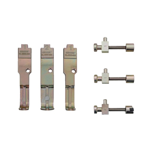 GEDORE AUTOMOTIVE Hook set with clamping piece, 6-piece 2959119 - Hand tool assortment