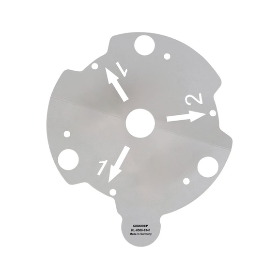 GEDORE AUTOMOTIVE Schablone Ford Kupplung 1.6 2917831 - Handwerkzeug (Zubehör, Sonstige)