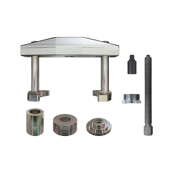 GEDORE AUTOMOTIVE wheel hub puller set, commercial vehicle, mechanical, 7-piece 3418588 - Puller