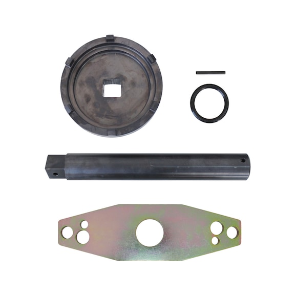 GEDORE AUTOMOTIVE Trunnion wrench ZF axle diameter 122.5 mm 5-piece 3221385 - Screwdriver (other)