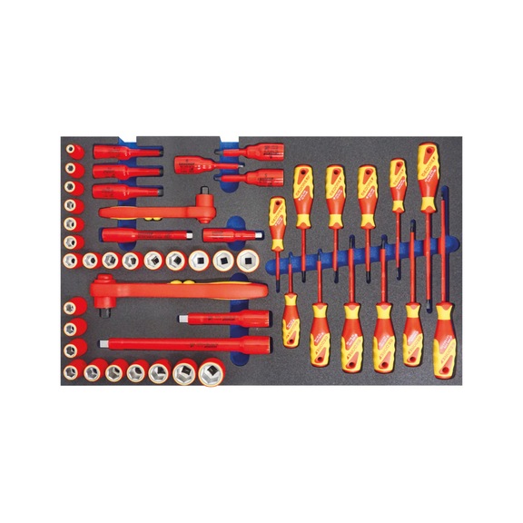 GEDORE AUTOMOTIVE VDE-Werkzeugsortiment 49-teilig 3467651 - Handwerkzeugsortiment