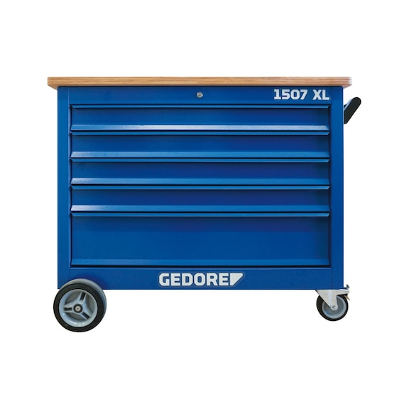 GEDORE AUTOMOTIVE workshop/assembly trolley with 5 drawers 3254321 - Workshop trolley