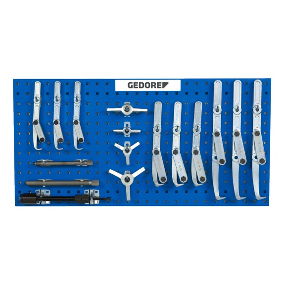 GEDORE agricultural + construction machinery repair puller set 34-piece 1393030 - Tool assortment