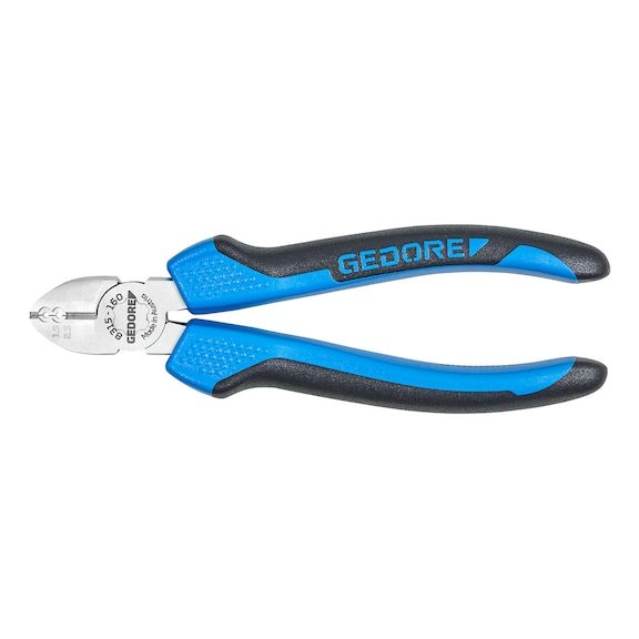 GEDORE Abisolier-Seitenschneider 160 mm 2K-Griff 1396722 - Abisolier-Seitenschneider