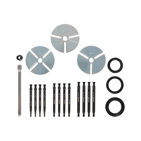 GEDORE ball bearing puller PLUS size 2 multi-piece 1553542 - Ball bearing puller set