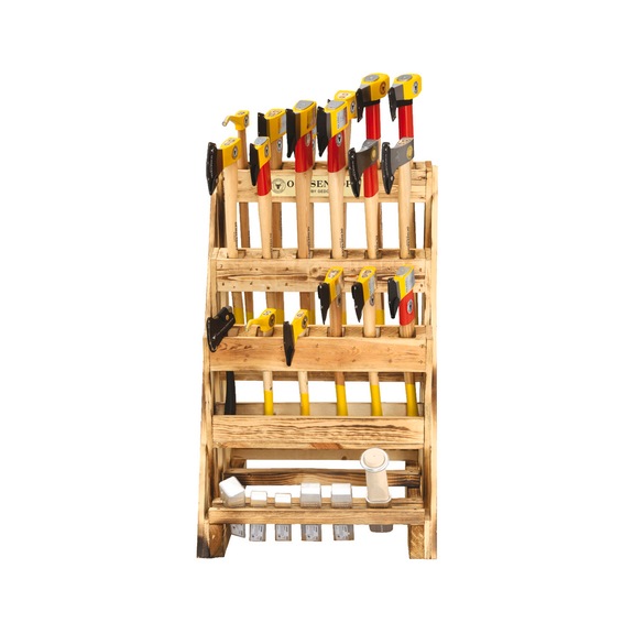 OCHSENKOPF Axtständer Rotband-Plus 24-teilig 1981048 - Axt, Beil