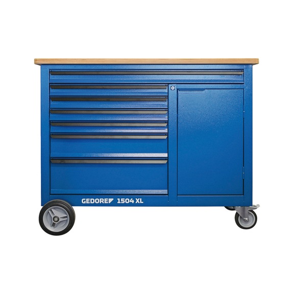 GEDORE workbench with basic 198-piece assortment 3434826 - Hand tool assortment