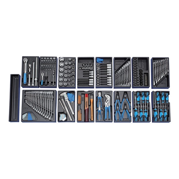 GEDORE Modular assortment medium 207-piece 2319853 - Hand tool assortment