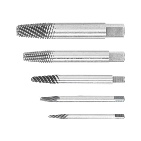 GEDORE Screw extractor set 5 pieces M3-M18 2659336 - Screw extractor set