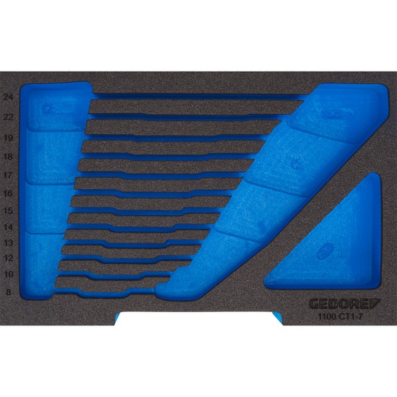 GEDORE Schaumstoffmodul 1/2 L-BOXX 136 leer 2835924 - Schubladenorganisationsmaterial (Werkstatteinrichtung, Teile)