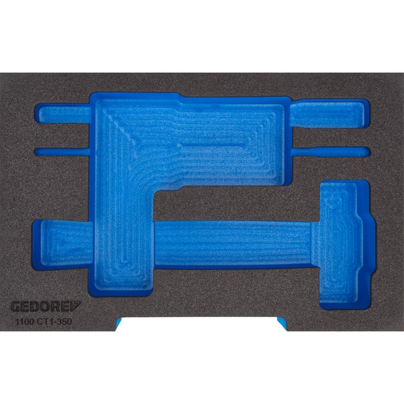 GEDORE foam module 1/2 L-BOXX 136 empty 2835959 - Drawer organization material (workshop equipment, parts)