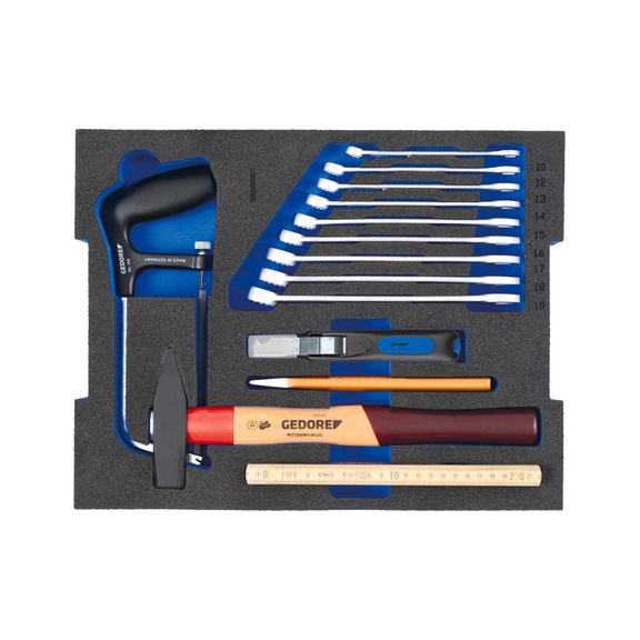 GEDORE trainee assortment in 2/2 L-BOXX 136 module 14-piece 2835967 - Hand tool assortment