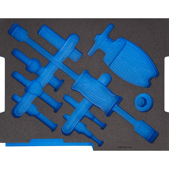 GEDORE foam module 2/2 L-BOXX 136 empty 2836033 - Drawer organization material (workshop equipment, parts)