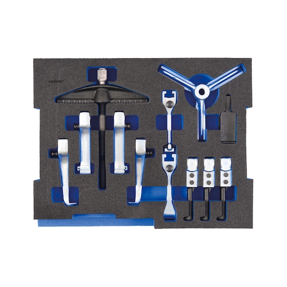 GEDORE universal puller assortment 2/2 L-BOXX 136 module 13-piece 2836068 - Universal puller set